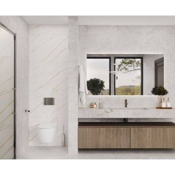 Керамогранит Laparet (Лапарет) Pluto Silver светло-серый SG50005220R 60х119,5 см матовый