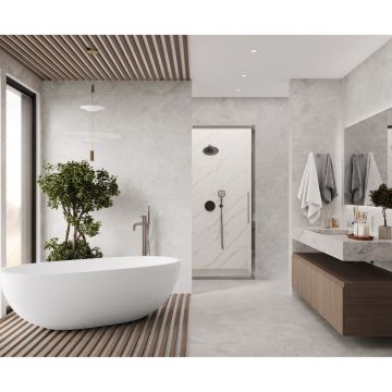 Керамогранит Laparet (Лапарет) Pluto Silver светло-серый SG50005220R 60х119,5 см матовый