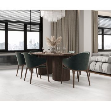 Керамогранит Laparet Proxima Bianco белый 80x80 см карвинг