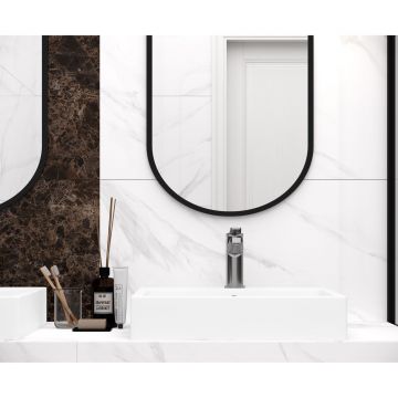 Керамогранит Laparet Swizer White белый 60x60 см матовый