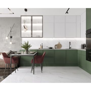 Керамогранит Laparet Swizer White белый 60x60 см матовый