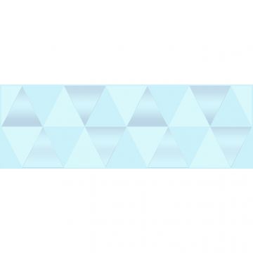 Декор Laparet (Лапарет) Sigma 20х60 см Голубой 17-03-61-463-0