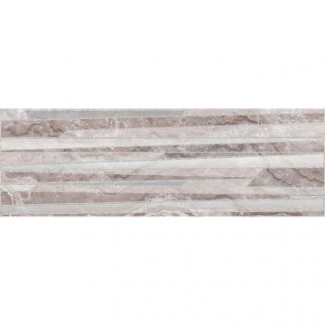 Декор Laparet (Лапарет) Marmo 20х60 см Коричневый 17-03-15-1189-0