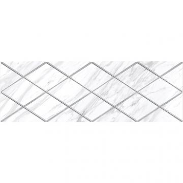 Декор Laparet (Лапарет) Terma 20х60 см Белый 17-05-01-1193-0