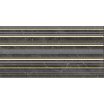 Декор Laparet Olimpus 25х50 см Черный VT/E88/34030