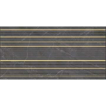 Декор Laparet Olimpus 25х50 см Черный VT/E88/34030