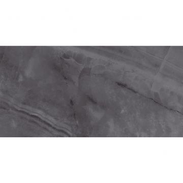 Настенная плитка Laparet (Лапарет) Prime 25х50 см Черная 34024