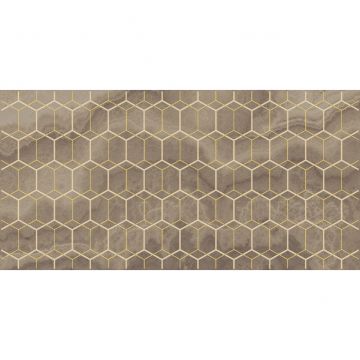 Декор Laparet (Лапарет) Prime 25х50 см Коричневый VT/F85/34028