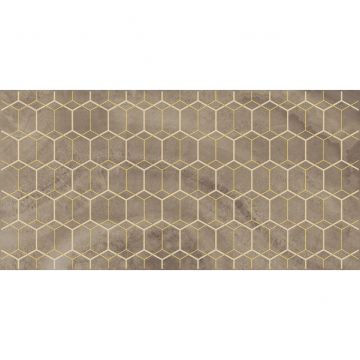 Декор Laparet (Лапарет) Prime 25х50 см Коричневый VT/F85/34028