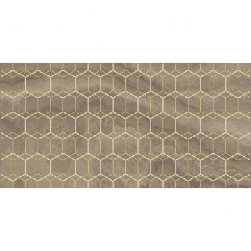 Декор Laparet (Лапарет) Prime 25х50 см Коричневый VT/F85/34028