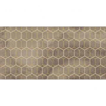 Декор Laparet (Лапарет) Prime 25х50 см Коричневый VT/F85/34028