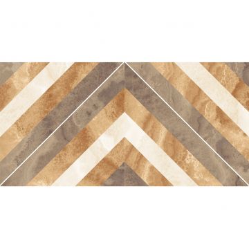 Настенная плитка Laparet (Лапарет) Prime 25х50 см Бежевая 34029