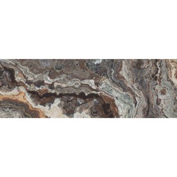 Настенная плитка Laparet (Лапарет) Brouni 25х75 см Коричневая