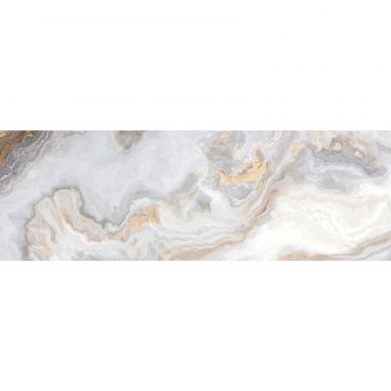 Настенная плитка Laparet (Лапарет) Goldy 25х75 см Серая