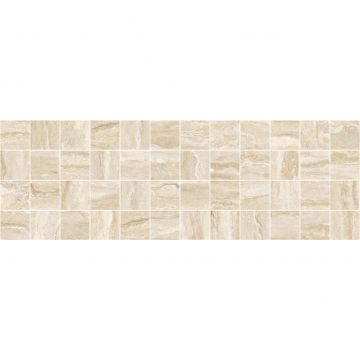 Мозаика Laparet (Лапарет) Glossy 20х60 см, глянцевая Бежевая MM11189