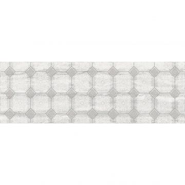 Декор Laparet Glossy 20х60 см Серый VT/A84/60110
