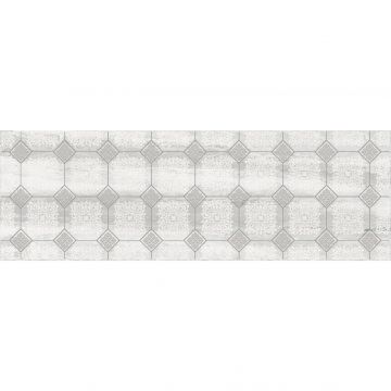 Декор Laparet Glossy 20х60 см Серый VT/A84/60110
