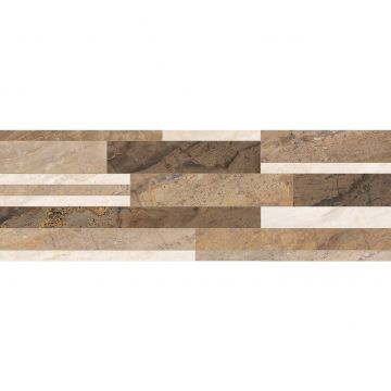 Настенная плитка Laparet (Лапарет) Royal 20х60 см Бежевая 60087