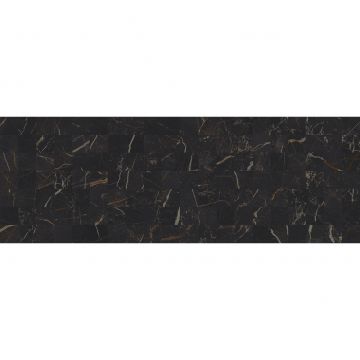 Настенная плитка Laparet (Лапарет) Royal 20х60 см Черная 60052