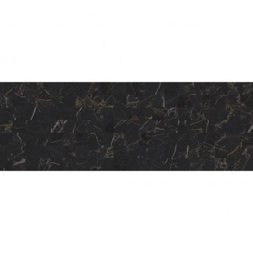 Настенная плитка Laparet (Лапарет) Royal 20х60 см Черная 60052