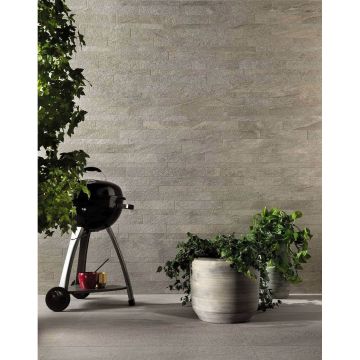 Настенная плитка Atlas Concorde (Атлас Конкорд) Klif Silver Brick 3D 28x55 см, AN7L