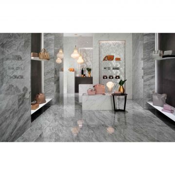 Керамогранит Atlas Concorde (Атлас Конкорд) Marvel Stone Nero Marquina 60x60 см, лаппатированный Lappato, AZRM