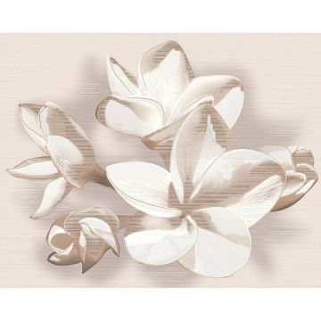 Панно Azori (Азори) из 2 частей Amati PLUMERIA BEIGE бежевый 40.2х50.5 см (584192004)