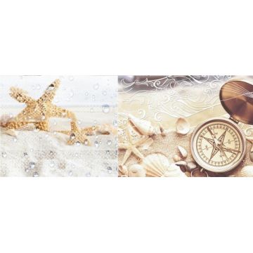 Декор Azori (Азори) Caliza BEIGE MARE 2 бежевый 20.1х50.5 см (583312003)