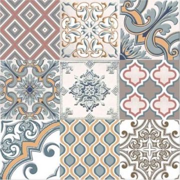 Плитка напольная Azori (Азори) Eclipse ORNAMENT 42х42 см (505793002)