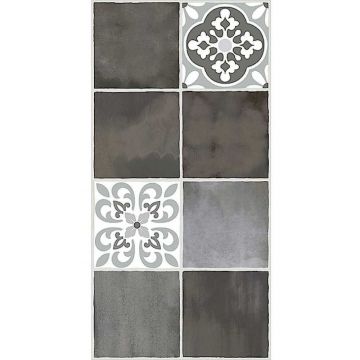 Плитка настенная Azori (Азори) Glam MOCCA ORNAMENT 1 31.5х63 см (506721101)