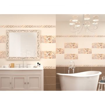 Бордюр Azori (Азори) Harmonia AFINA бежевый 6.2х50.5 см (585541001)