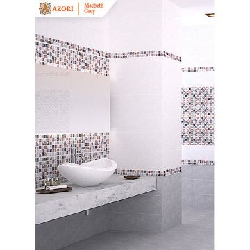 Плитка настенная Azori (Азори) Macbeth MOCCA 20.1х50.5 см (506371101)