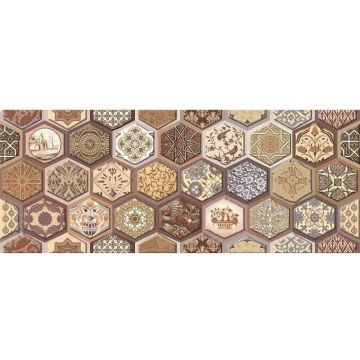 Плитка настенная Azori (Азори) Navarra MOCCA ARABESCO 20.1х50.5 см (504221102)