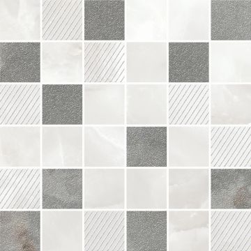 Мозаика Azori (Азори) Opale Grey MOSAIC бежевый 30х30 см (587433004)