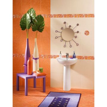 Декор Azori (Азори) Фьюжн МИНТ-рондо 27.8х40.5 см (581343201)