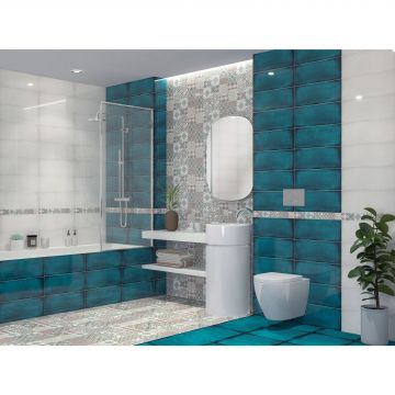 Бордюр Azori (Азори) Eclipse Aurora 1 50,5х6,2 см, 585601003