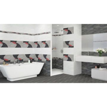 Настенная плитка Azori (Азори) Pandora Grey Ornament 31,5х63 см, 505731101