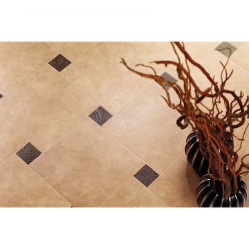 Декор Coliseumgres (Колизеум Грес) тоццето Пьемонтэ Камелия белая 7.2х7.2 см (610090000324)