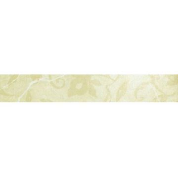 Бордюр Coliseumgres (Колизеум Грес) Фашия Листья Сицилия бежевый 7.2х45 см (610090000327)