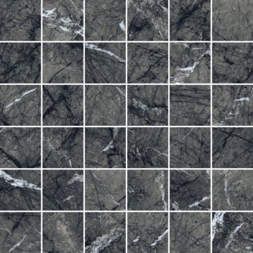 Мозаика Coliseumgres Уффици Блэк 30х30 см (610110000735)