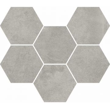 Мозаика Coliseumgres (Колизеум Грес) Экспо Гексагон 25х29 см (620110000173)