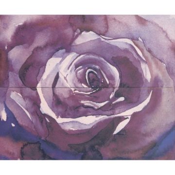 Панно Gracia Ceramica (Грация Керамика) Arabeski purple пурпурное 02 50х60 см 010301001726