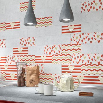Декор Gracia Ceramica (Грация Керамика) Balbi multi многоцветный 02 10х20 см 010300000046