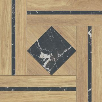 Керамогранит Gracia Ceramica (Грация Керамика) Charlie black черный PG 02 60х60 см 010402001323