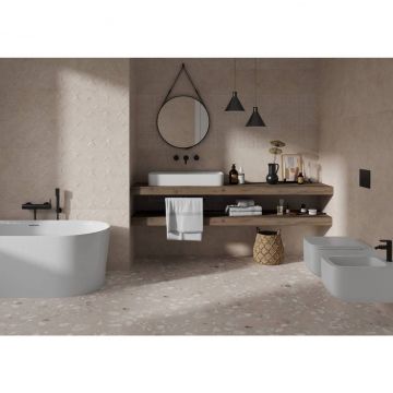 Плитка настенная Gracia Ceramica (Грация Керамика) Kyoto beige бежевый 01 30х90 см 010100001291