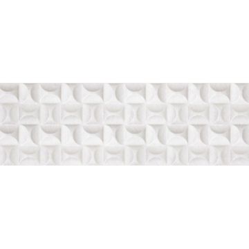 Плитка настенная Gracia Ceramica (Грация Керамика) Lauretta white белый 04 30х90 см 010101004973