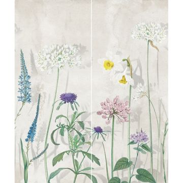 Панно Gracia Ceramica (Грация Керамика) Liberty grey 01 серый 50х60 см 010300000223