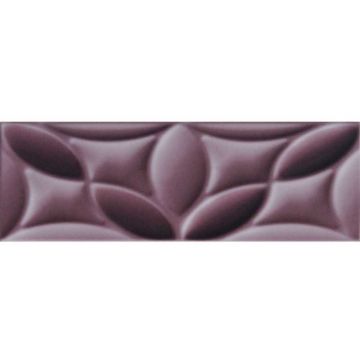 Плитка настенная Gracia Ceramica (Грация Керамика) Marchese lilac лиловый 02 10х30 см 010101004559