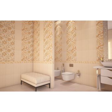 Бордюр Gracia Ceramica (Грация Керамика) Muraya beige бежевый 01 7.5х25 см 010212001713