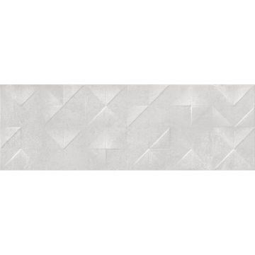 Плитка настенная Gracia Ceramica (Грация Керамика) Origami grey серый 02 30х90 см 010100001307